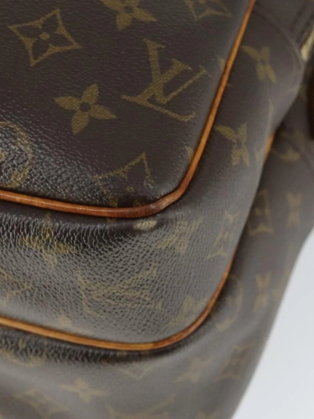 LOUIS VUITTON Monogram Reporter GM Shoulder Bag M45252 LV Auth BA10175 - Picture 4 of 16